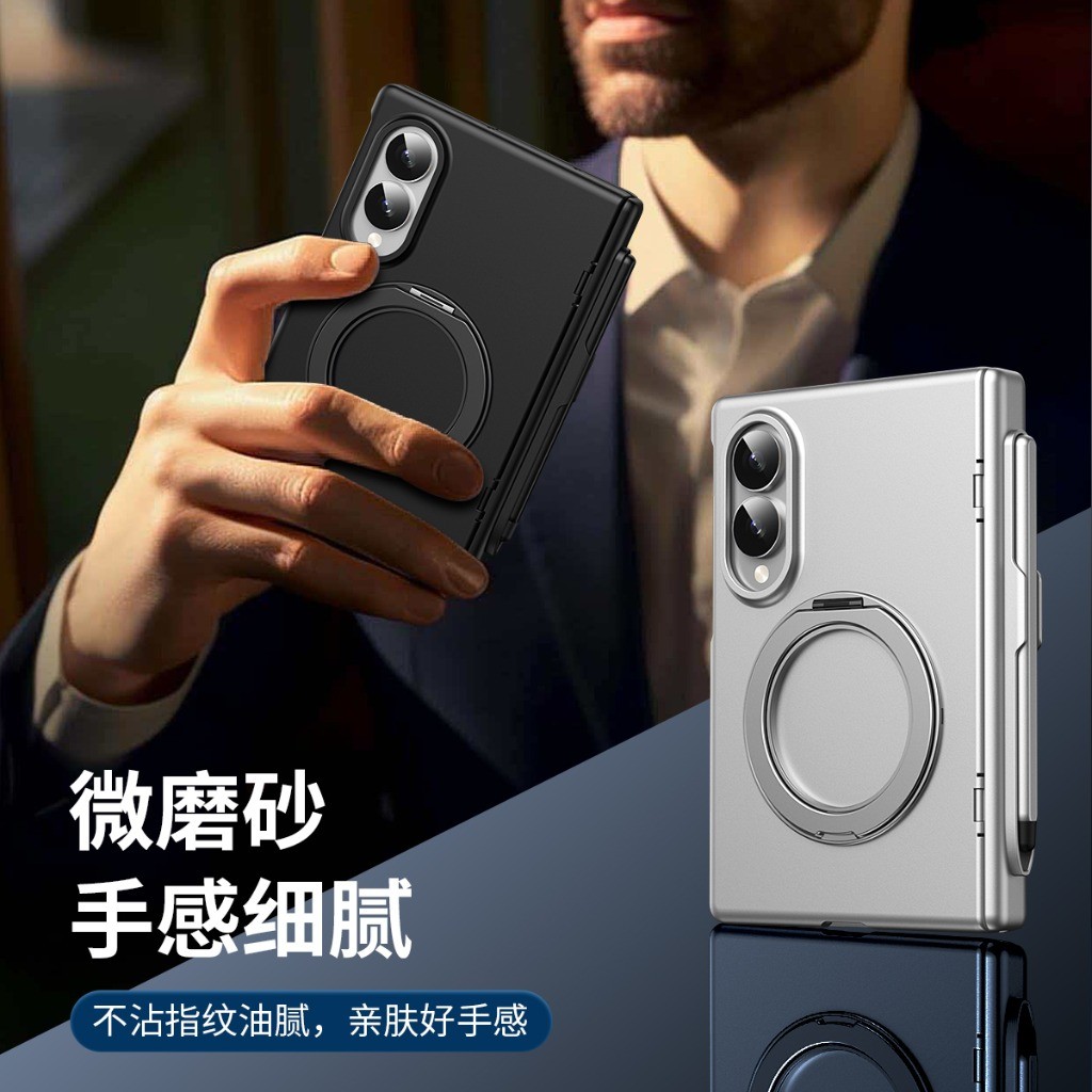 Phone Accessories Ring Holder - 360 ° ฟิล์มกระจกนิรภัยแบบวงแหวนหมุนได้สำหรับเคสโทรศัพท์แม่เหล็ก Magsafe สำหรับ Samsung