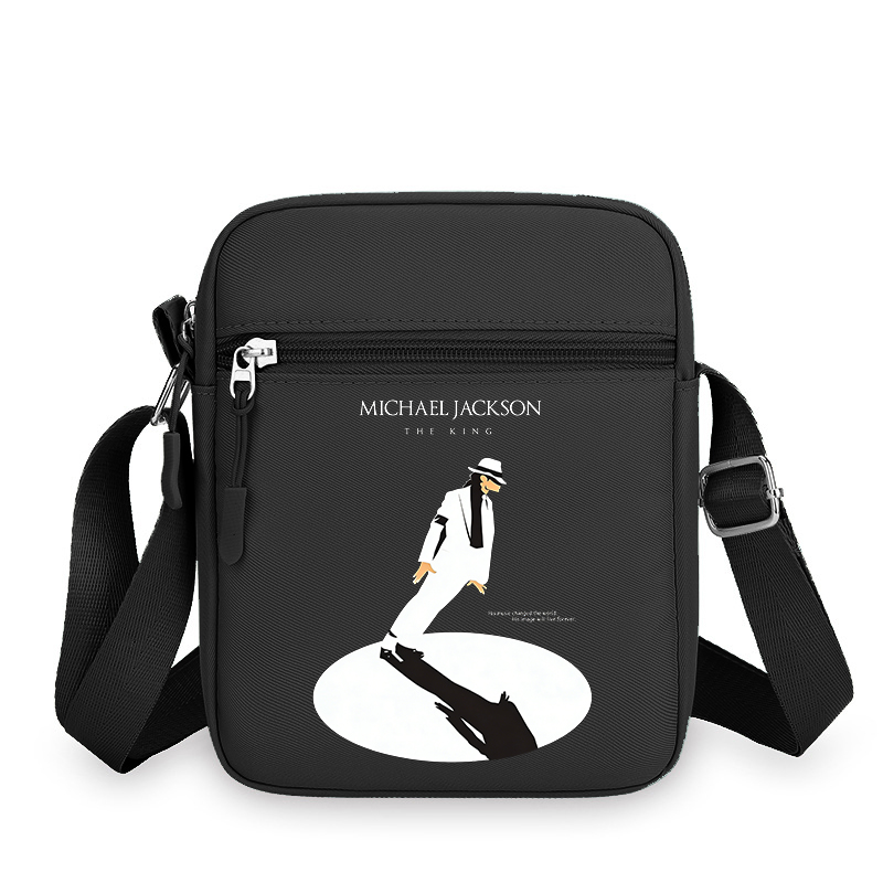 Phone Accessories For Men - กระเป๋าใส่โทรศัพท์ลายอนิเมะสำหรับผู้ชายและผู้หญิง MJ กระเป๋าสะพายข้างแฟชั่น Michael Jackson ของขวัญวันเกิด