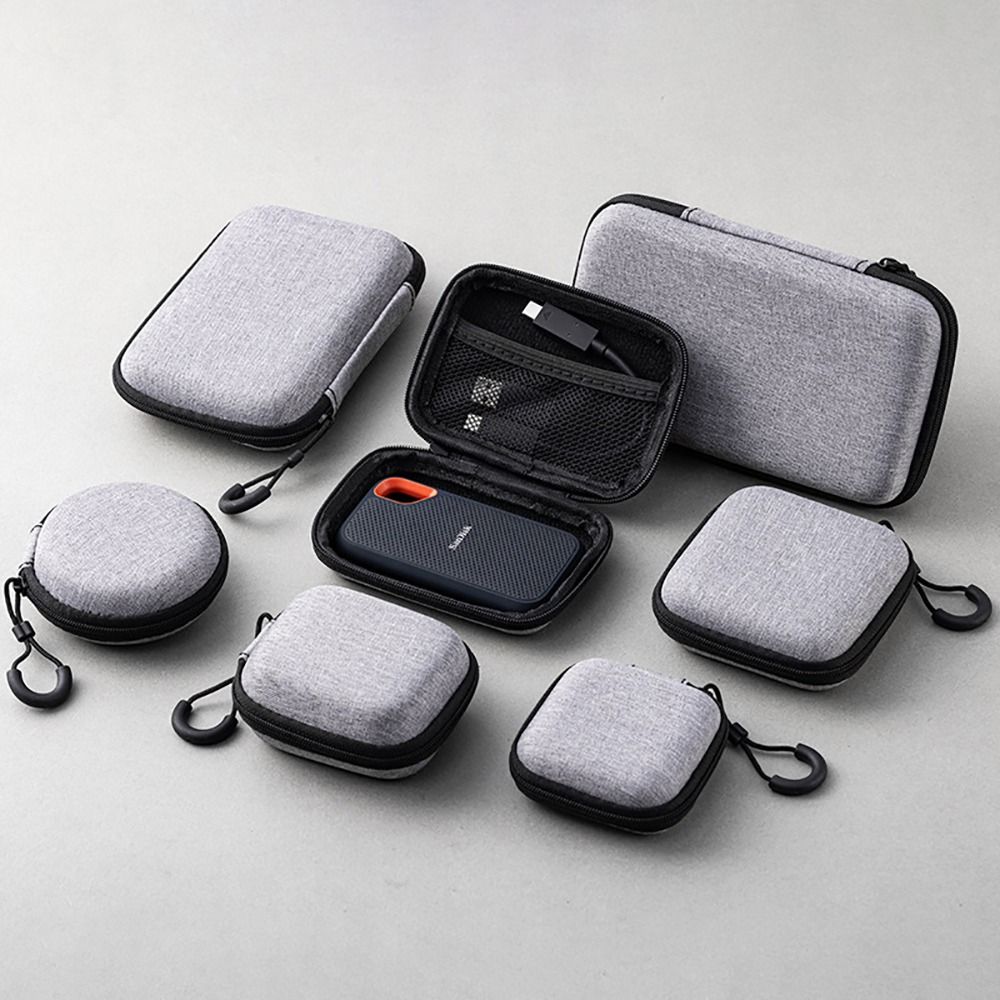Phone Accessory - กระเป๋าเก็บหูฟัง/โทรศัพท์/สายชาร์จ EVA 1 ชิ้น สำหรับ Airpod