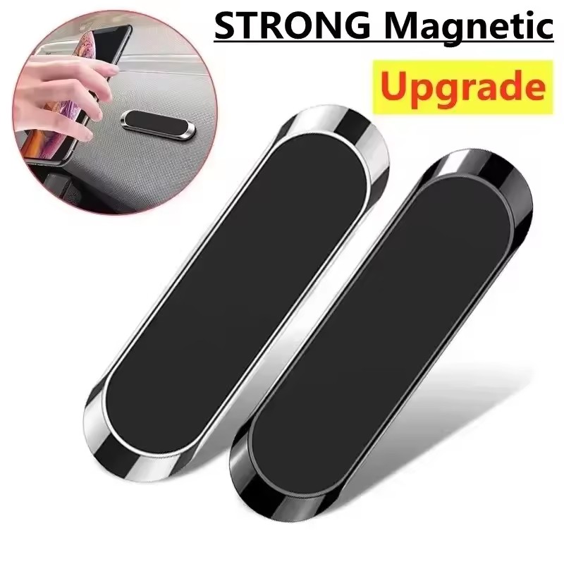 Phone Accessory - ที่ยึดโทรศัพท์แม่เหล็กแบบติดรถยนต์ ที่วางโทรศัพท์ในรถยนต์ วัสดุโลหะผสมสังกะสี แม่เหล็กสำหรับยึด GPS ในรถยนต์