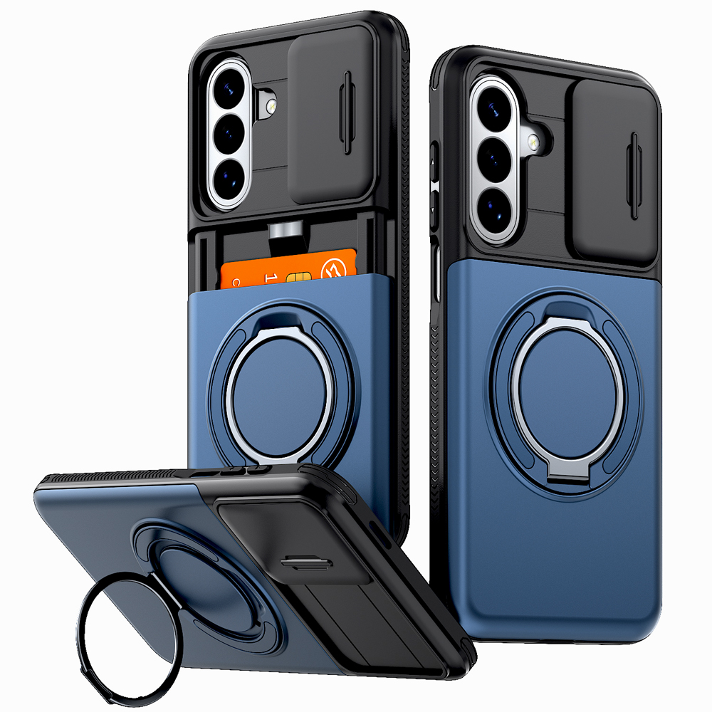 Phone Accessories Ring Holder - เคสแม่เหล็กกันกระแทกสำหรับ Samsung Galaxy S26 S25 S24