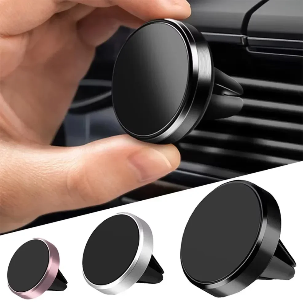 Phone Accessories Website - ที่ยึดโทรศัพท์ในรถยนต์แบบแม่เหล็ก สำหรับติดตั้งในช่องระบายอากาศในรถยนต์ ใช้ได้กับโทรศัพท์มือถือทุกรุ่น ที่วางโทรศัพท์แบบแม่เหล็กสำหรับ iPhone และ