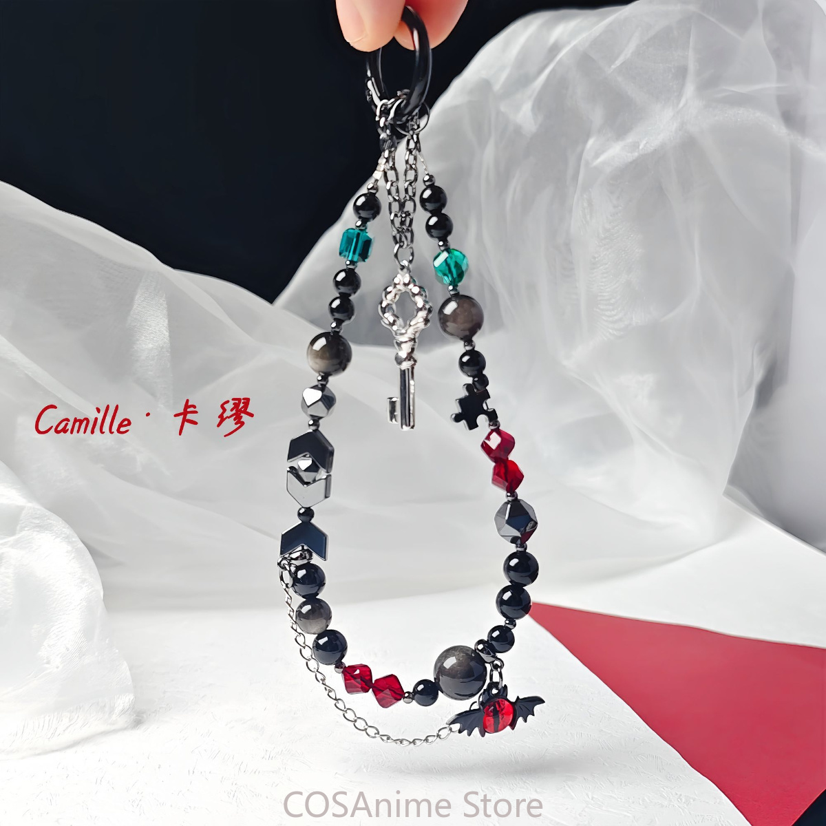 Phone Accessories In China - Arknights:Endfield Camille พวงกุญแจโทรศัพท์ งานแฮนด์เมด คอสเพลย์อนิเมะ จี้ห้อยกระเป๋า