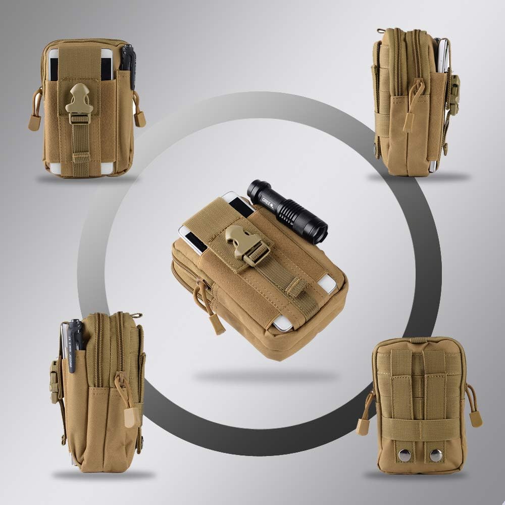 กระเป๋าคาดเอวแบบยุทธวิธี Molle - Phone Accessory บทวิจารณ์และราคา