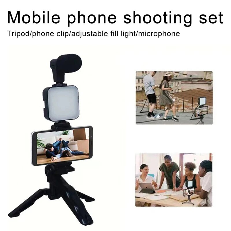 สมาร์ทโฟน Vlogging ชุดขาตั้งกล - Youtube Phone Accessories บทวิจารณ์และราคา