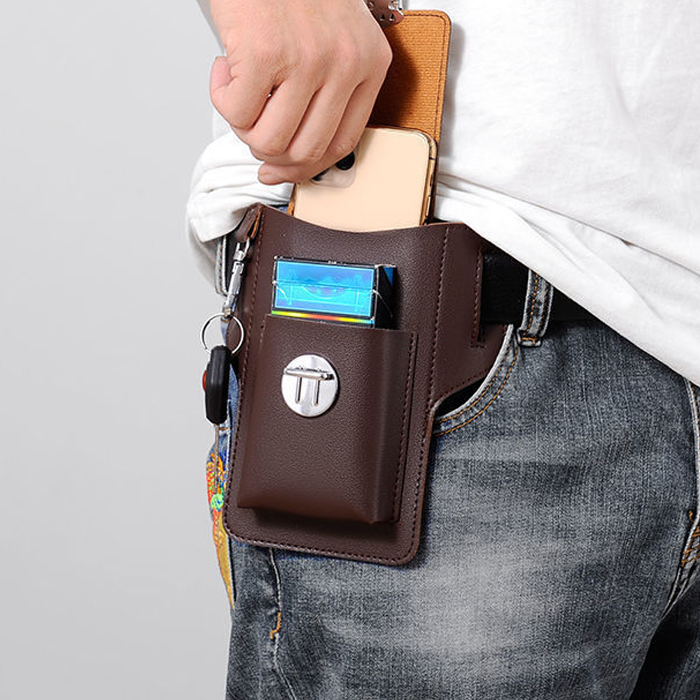 กระเป๋าคาดเอวผู้ชายแบบใหม่ กระ - Phone Accessories For Men บทวิจารณ์และราคา