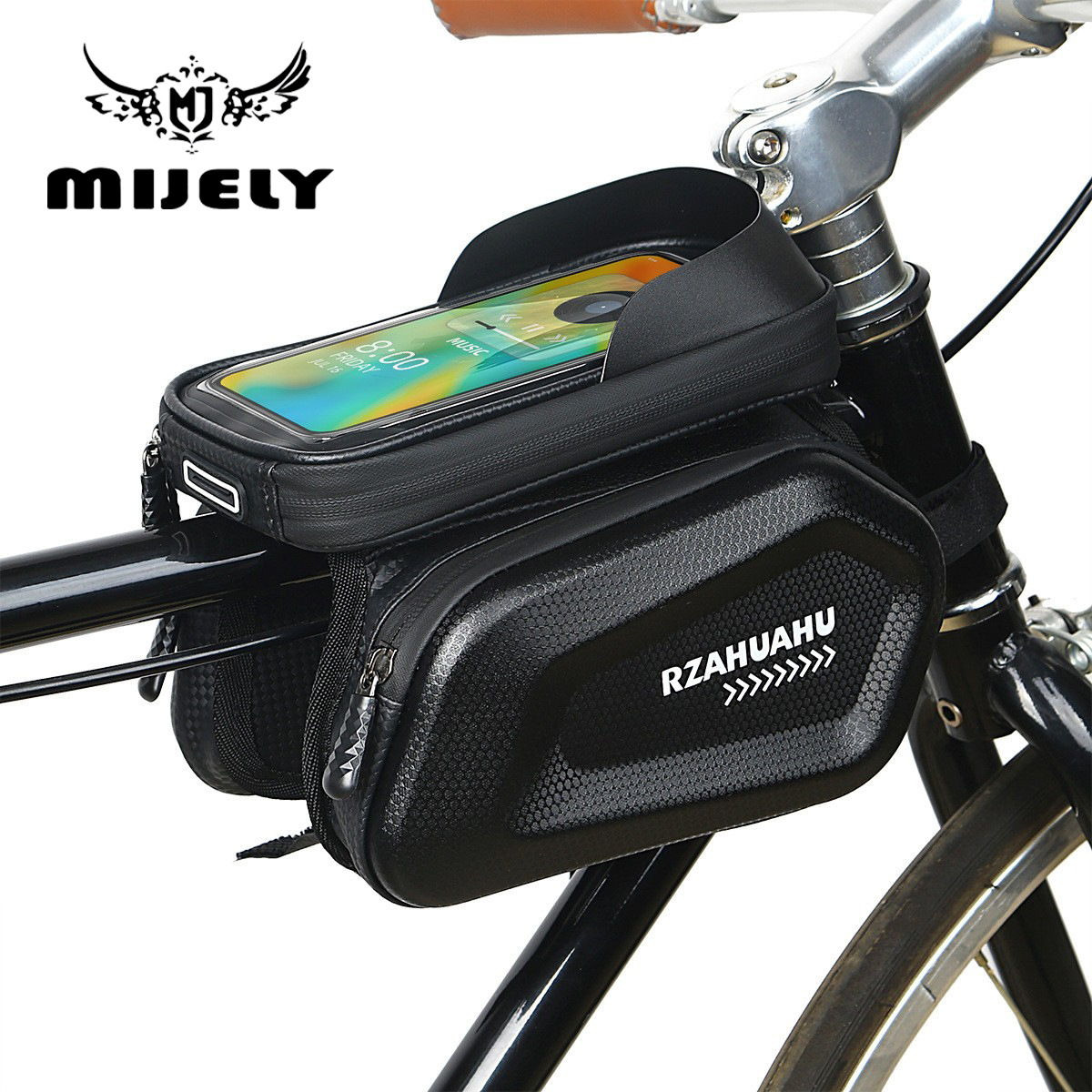 กระเป๋าจักรยานพร้อมที่วางโทรศั - Youtube Phone Accessories บทวิจารณ์และราคา
