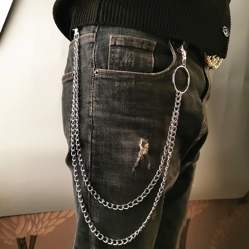 เข็มขัดโลหะแบบโซ่สไตล์พังก์ พร - Phone Accessories For Men บทวิจารณ์และราคา