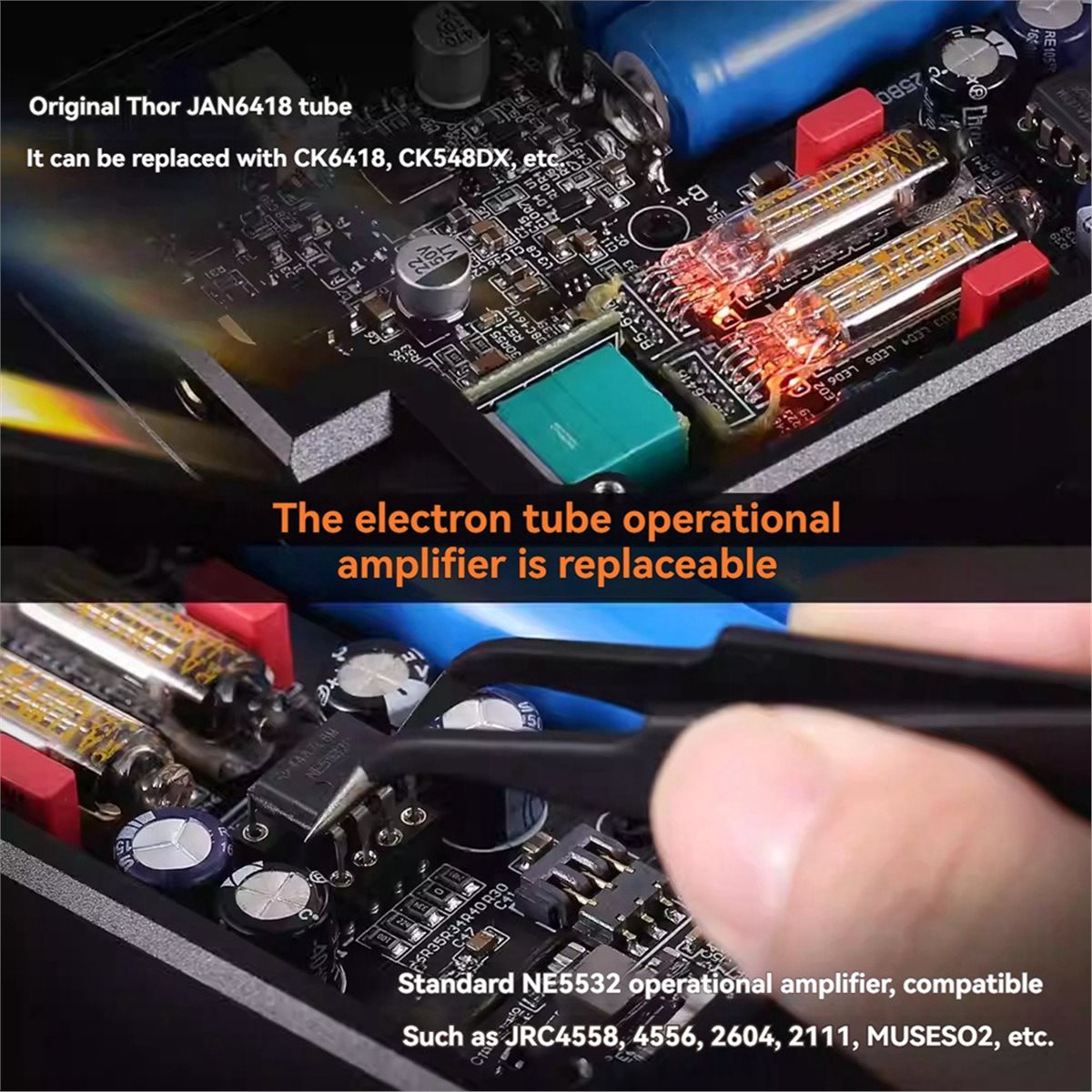 DTC5 สำหรับ P10 PRO แอมพลิฟายเ - Youtube Phone Accessories บทวิจารณ์และราคา