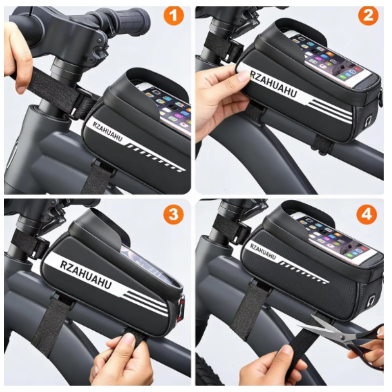 กระเป๋าเก็บโทรศัพท์ติดที่บังแด - Youtube Phone Accessories บทวิจารณ์และราคา