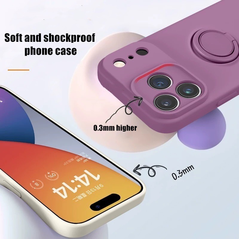 เคสโทรศัพท์แม่เหล็กพร้อมขาตั้ง - Phone Accessories Ring Holder บทวิจารณ์และราคา