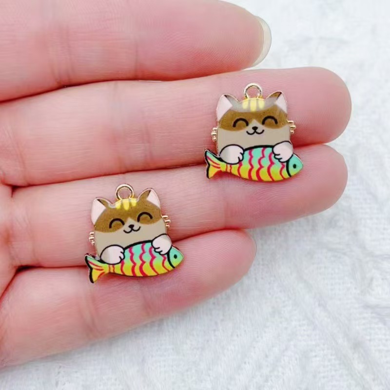 จี้โลหะผสมลายการ์ตูนแมวน่ารักก - Phone Accessory บทวิจารณ์และราคา