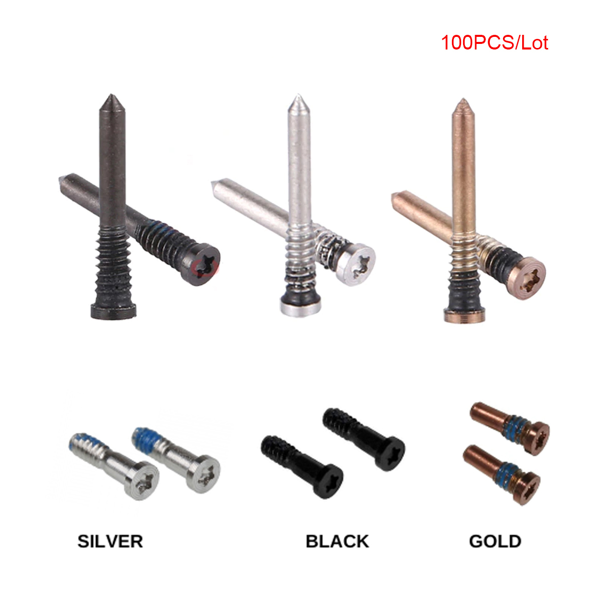สกรูหัวเพนทาโลเบ 100 ชิ้น สำหร - Phone Accessories And Repairs บทวิจารณ์และราคา