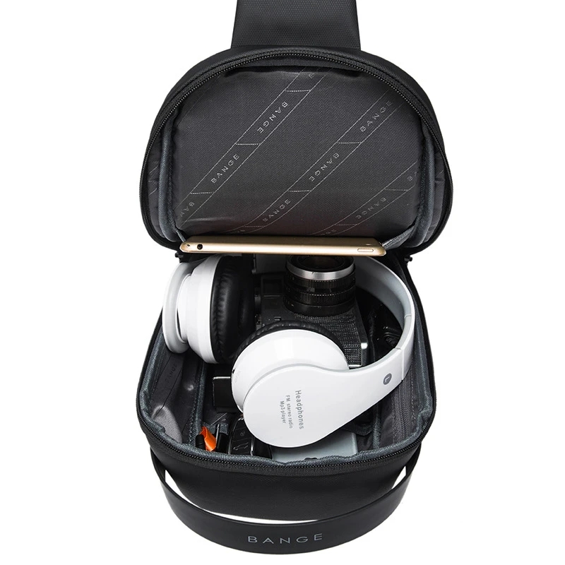 BANGE กระเป๋าสะพายข้างแบบสั้น  - Phone Accessories For Men บทวิจารณ์และราคา