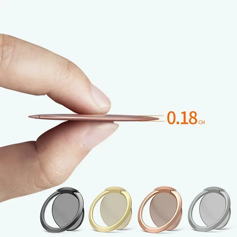 ที่วางโทรศัพท์แบบวงแหวนโลหะบาง - Phone Accessories Ring Holder บทวิจารณ์และราคา
