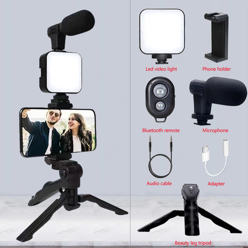 ชุดอุปกรณ์วิดีโอบล็อกกิ้งสำหรั - Youtube Phone Accessories บทวิจารณ์และราคา